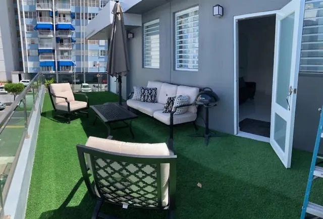 Isla Verde Oasis Ph With Private Terrace, Kingbed, Wifi, Pk